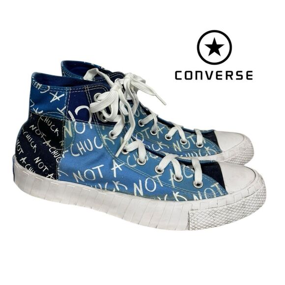 Converse Men's UNT1TL3D High "Not A Chuck - University Blue" 172573C Sneakers 10 - Picture 2 of 6